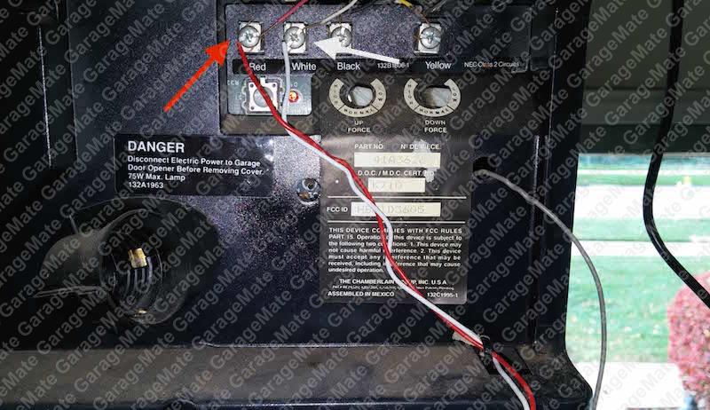 Chamberlain Garage Door Sensor Wiring Diagram from www.bluemate.com